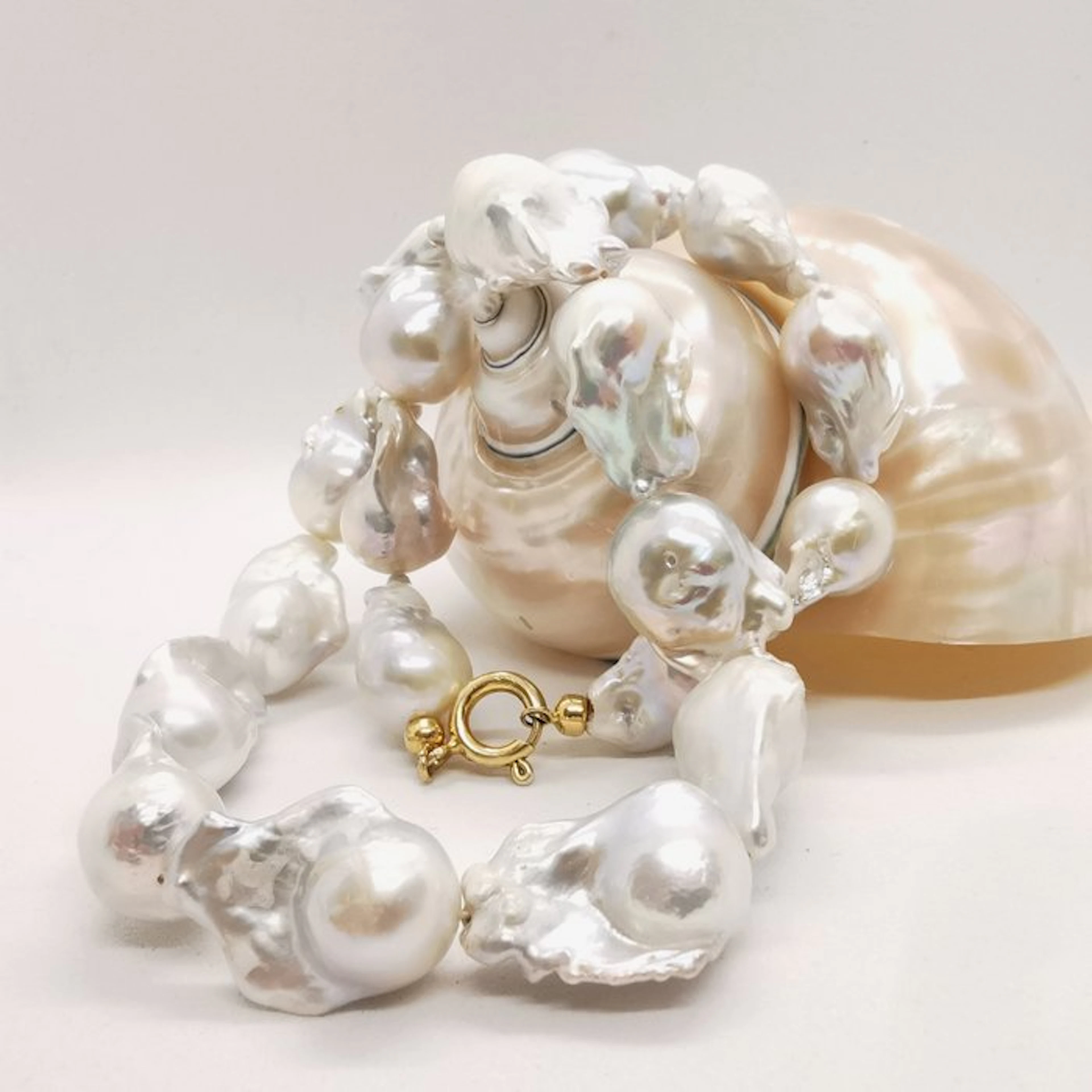 Pearl - Silver - Necklace - Italian craftsmanship