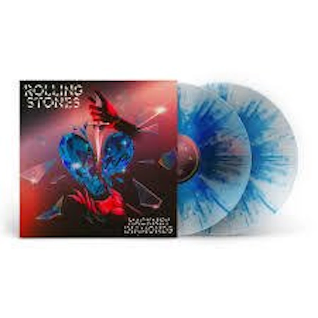 Rolling Stones - Hackney Diamonds - Blue & Clear Splatter...