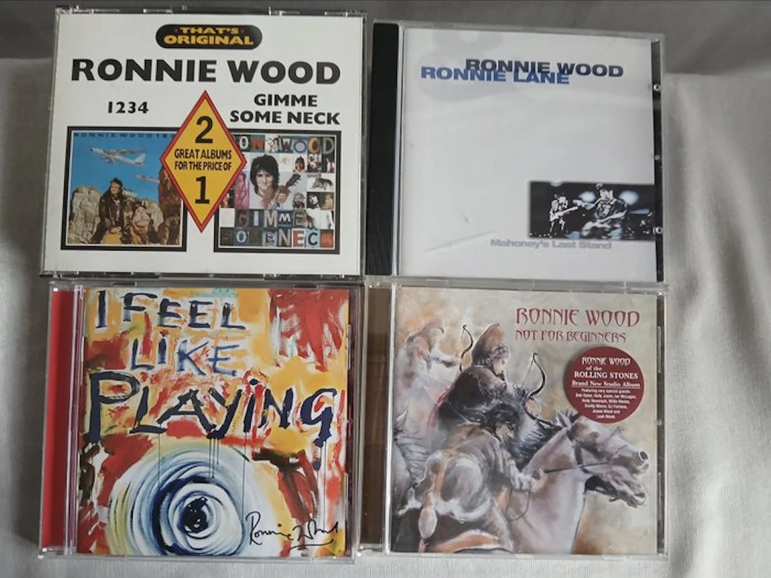Ronnie Wood - 8 Albums - Multiple titles - CD - 1990