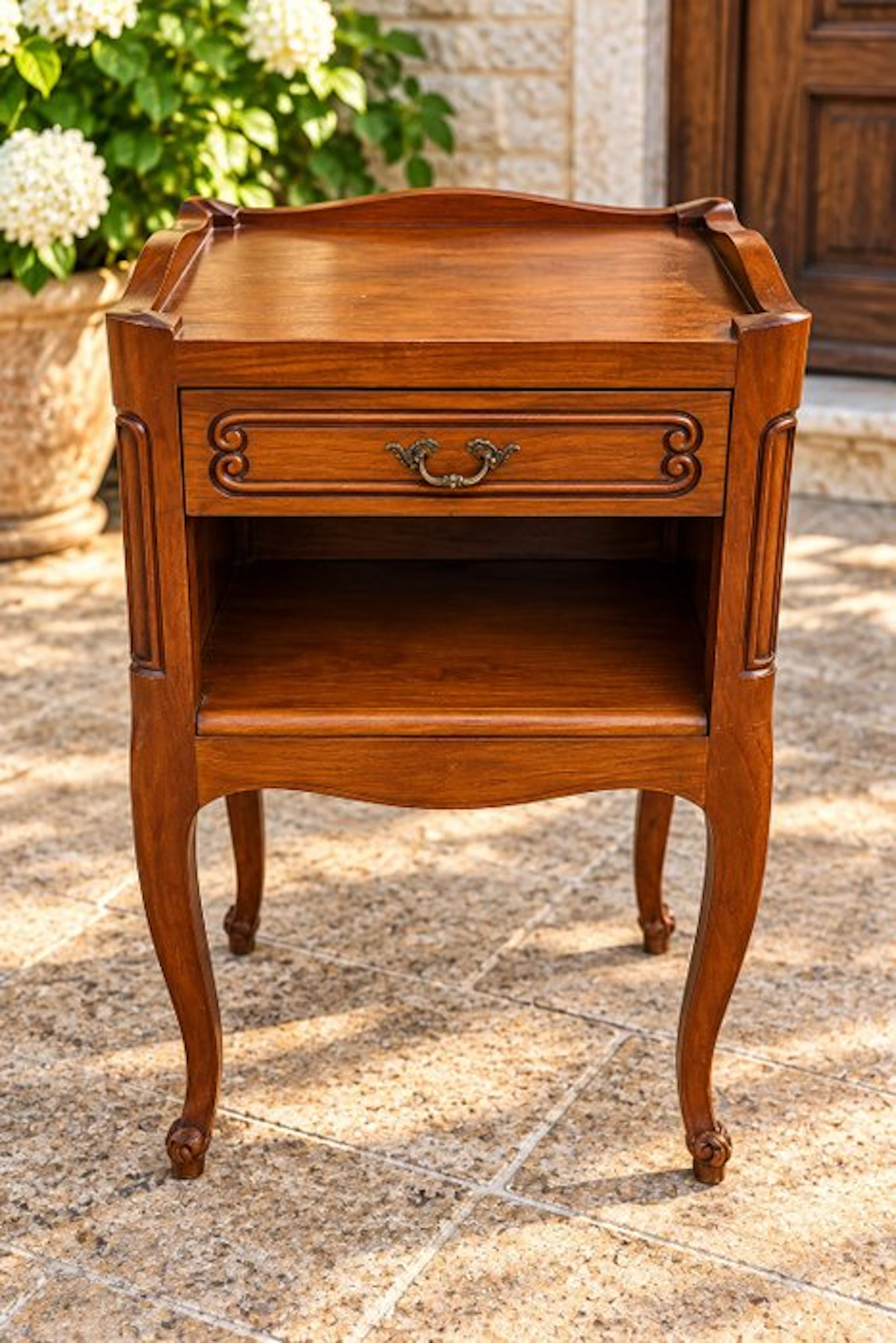 Nightstand - Mahogany - Louis XV