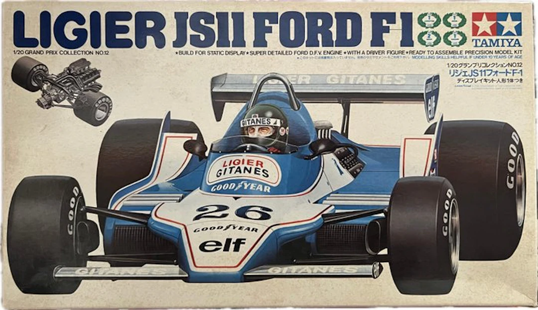 Tamiya 1:20 - Model sports car - Ligier JS11 Ford F1