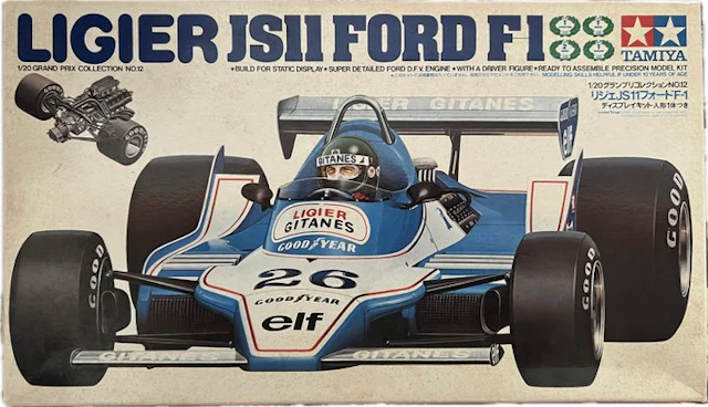 Tamiya 1:20 - Model sports car - Ligier JS11 Ford F1