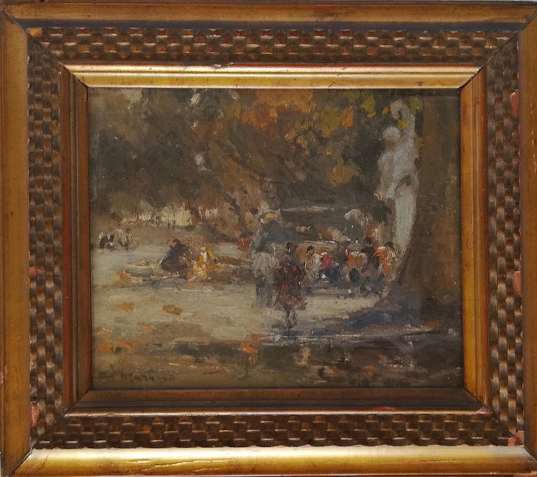 Francesco Di Marino (1892-1954) - Al parco