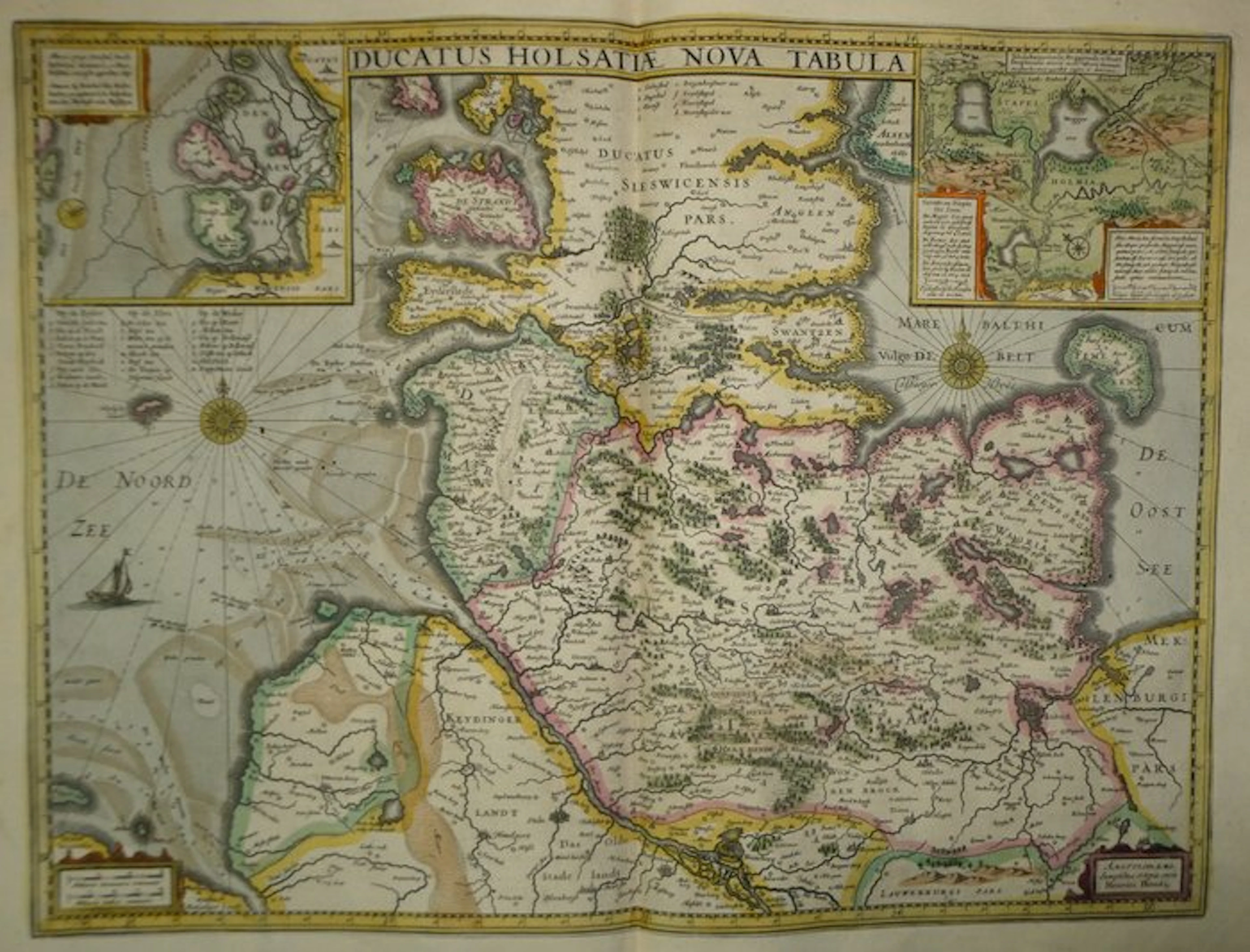 Denmark - Duchy of Holstein and southern part of the...