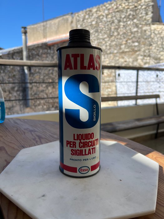 esso - Oil can - Esso Atlas - Iron