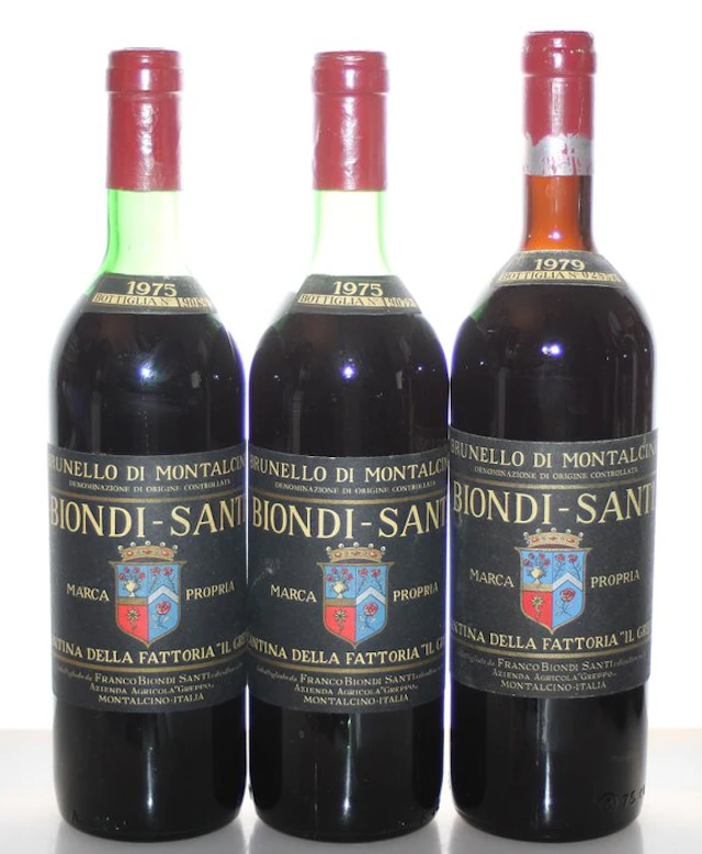 1975 x2, 1979 Biondi Santi