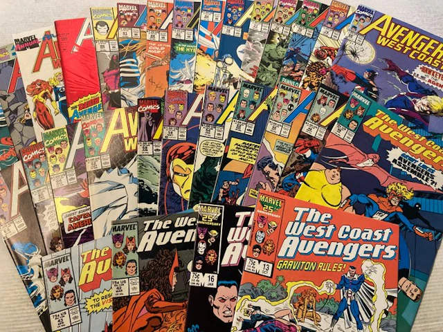 Avengers West Coast (1985) 30 comics in Range # 13 to 100...