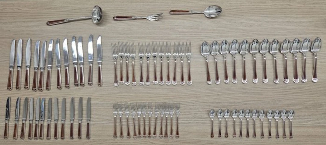 Christofle - Bernard Yot - Cutlery set for 12 (75) - Talisman - Silverplated