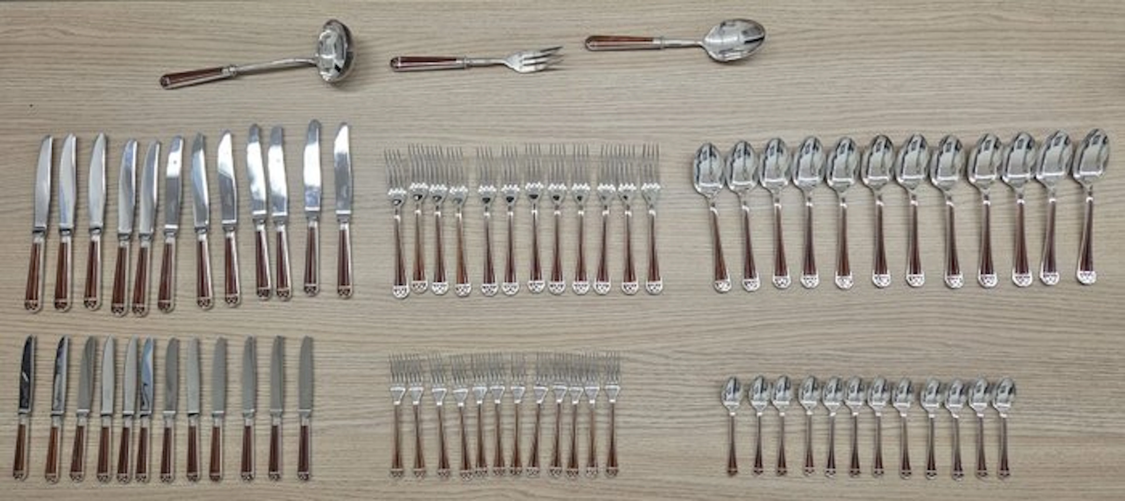 Christofle - Bernard Yot - Cutlery set for 12 (75) - Talisman - Silverplated