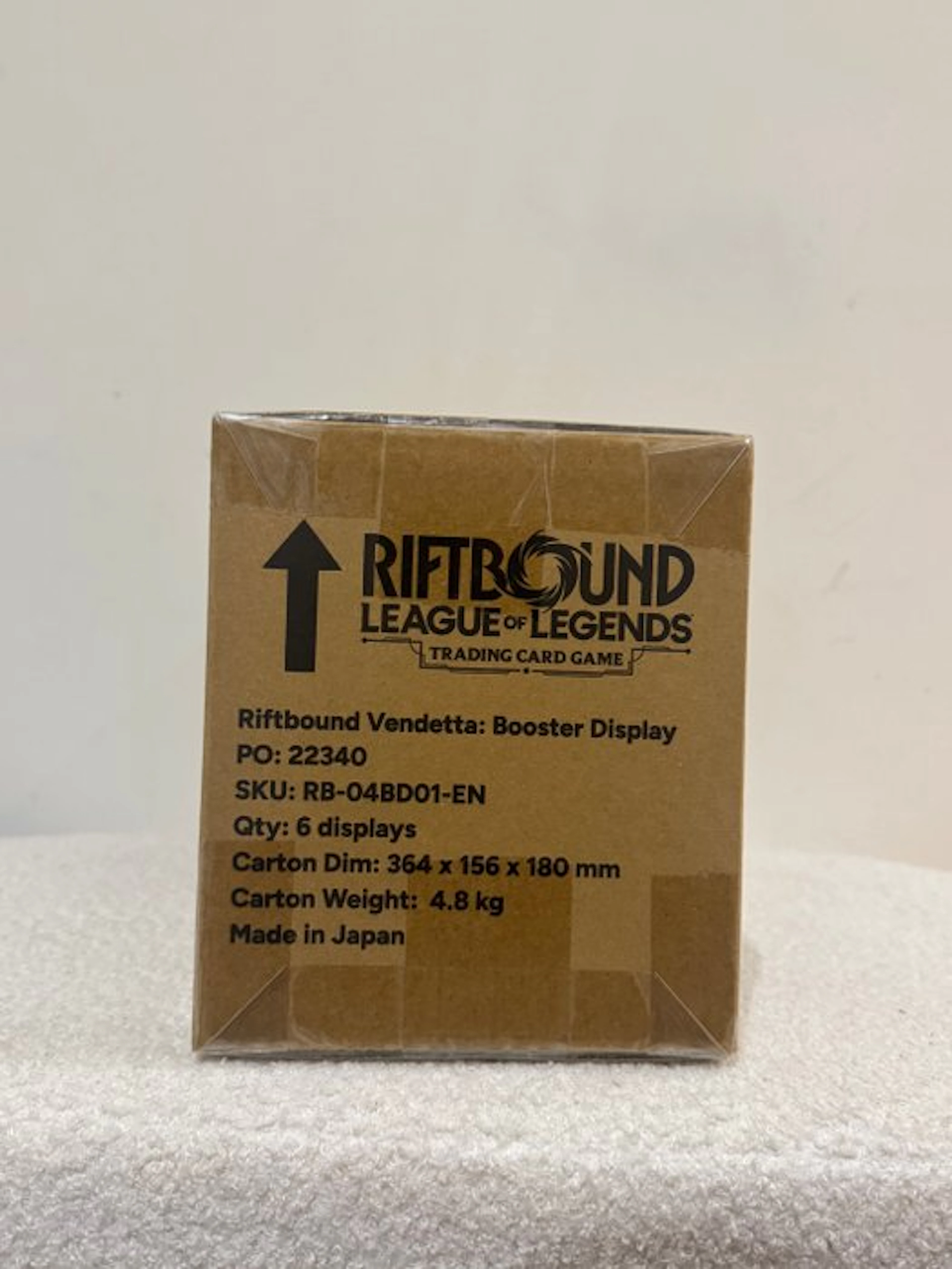 Riftbound - 1 Box - Riftbound Vendetta Case Sealed English
