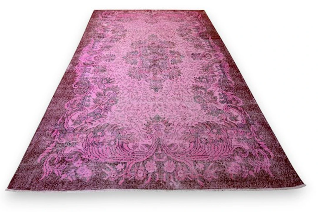 Pink designer vintage - Rug - 310 cm - 180 cm - with certificate