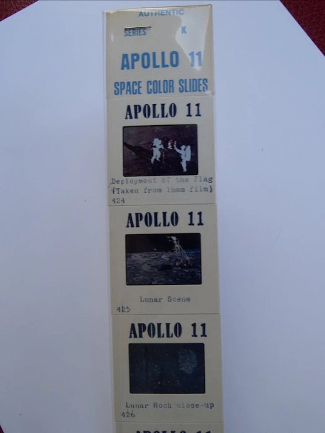 NASA - Vintage NASA picture set Apollo 11 Mission - four...