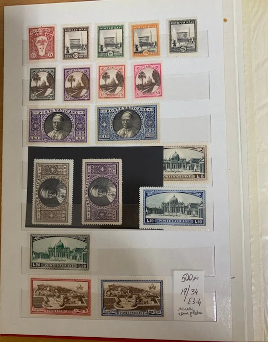 Vatican City 1929/2003 - New complete gum collection with...