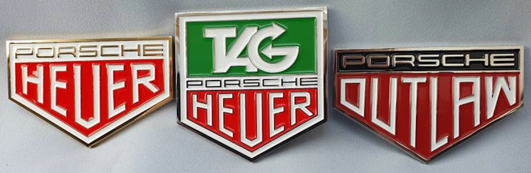 Badge - Grille Badge - TAG HEUER - PORSCHE - South America - 21st