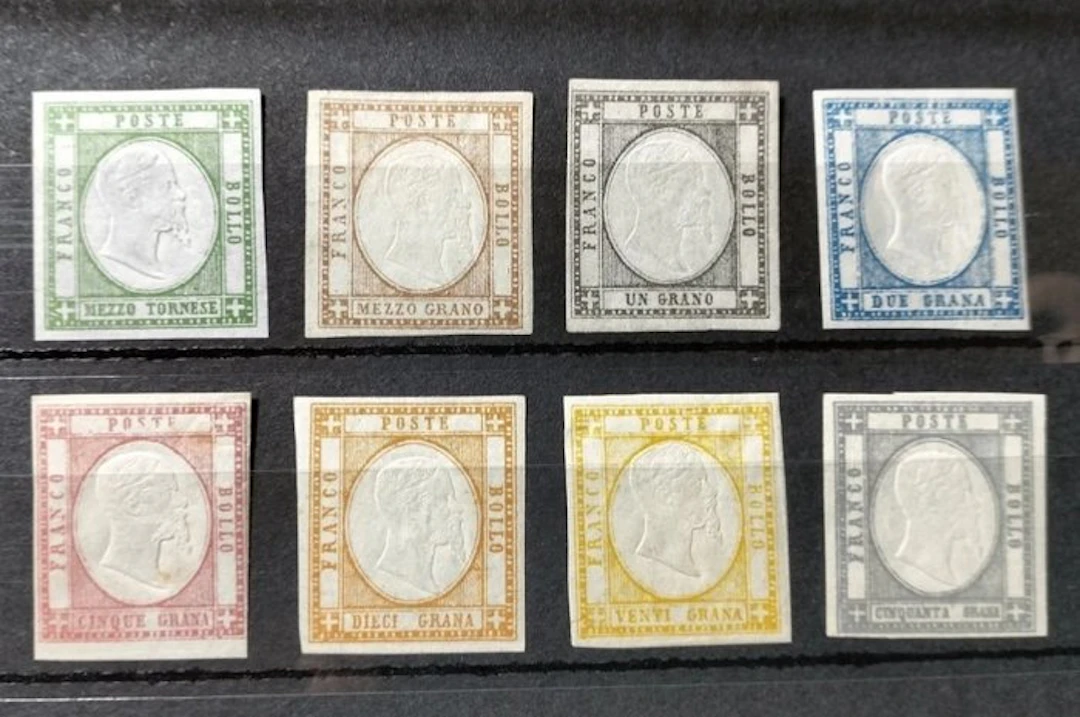 Neapolitan Provinces 1861 - Effigie Series VE II