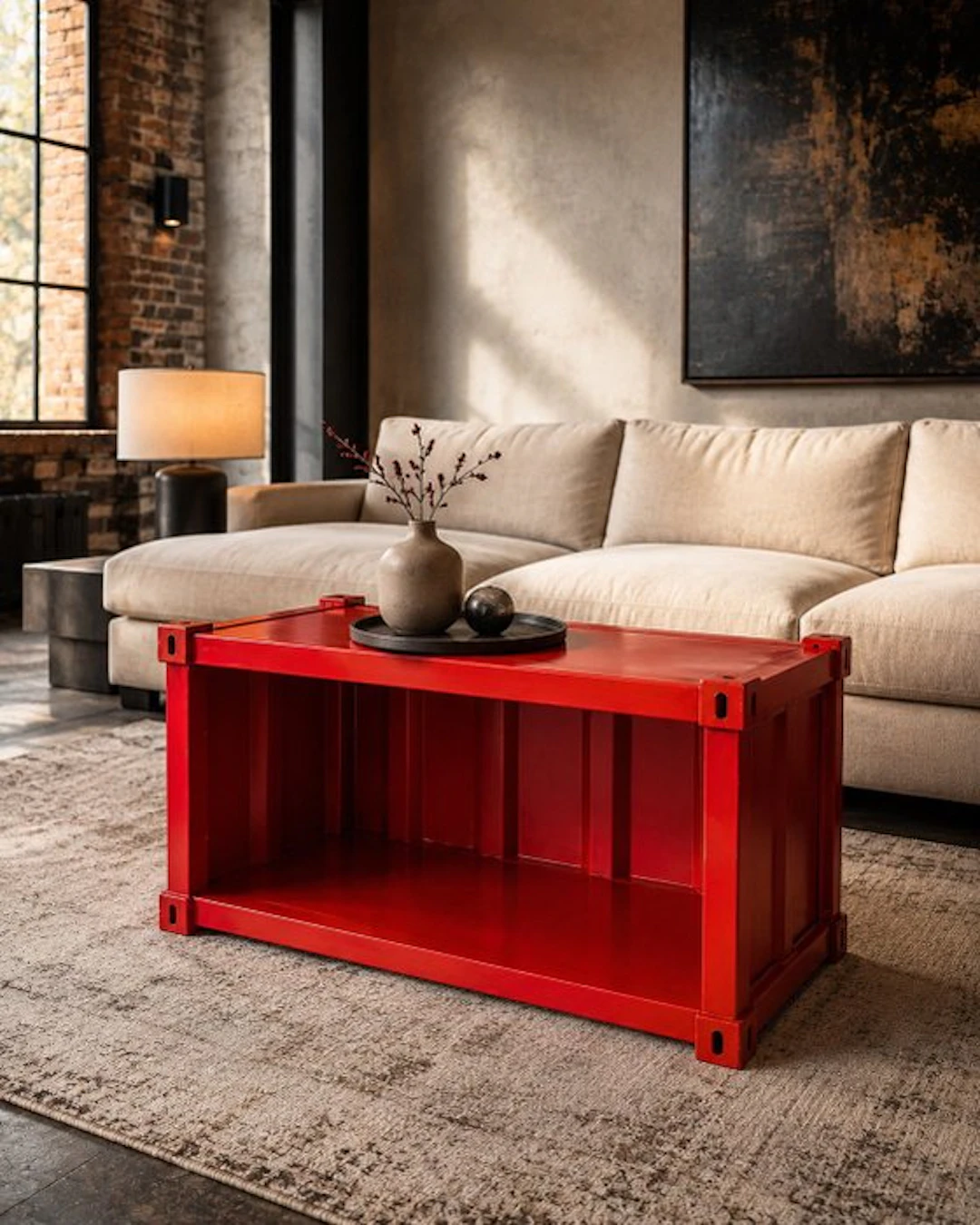 Sideboard - Industrial Container Cabinet / Coffee Table...