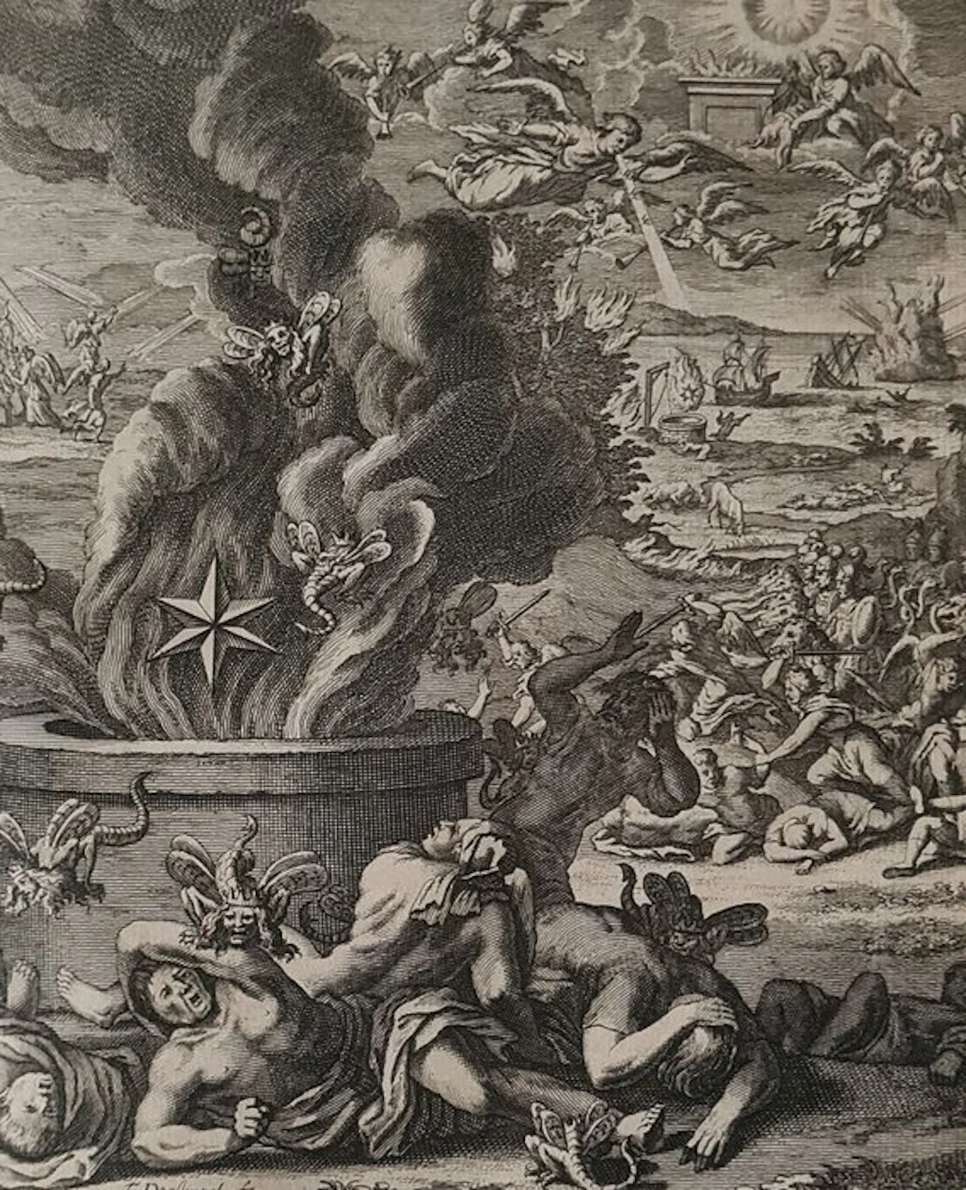 Het nieuwe testament + Boek der psalmen met kaart en gravures - 1774