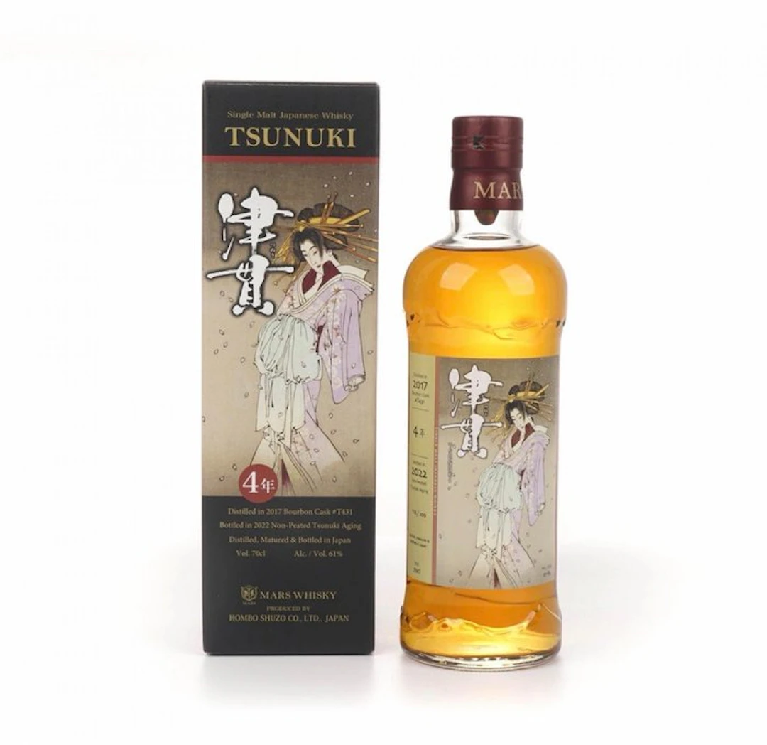 Mars 2017 4 years old Tsunuki 4 Year Ghost Series #17 - Mars - b. 2022 - 70cl