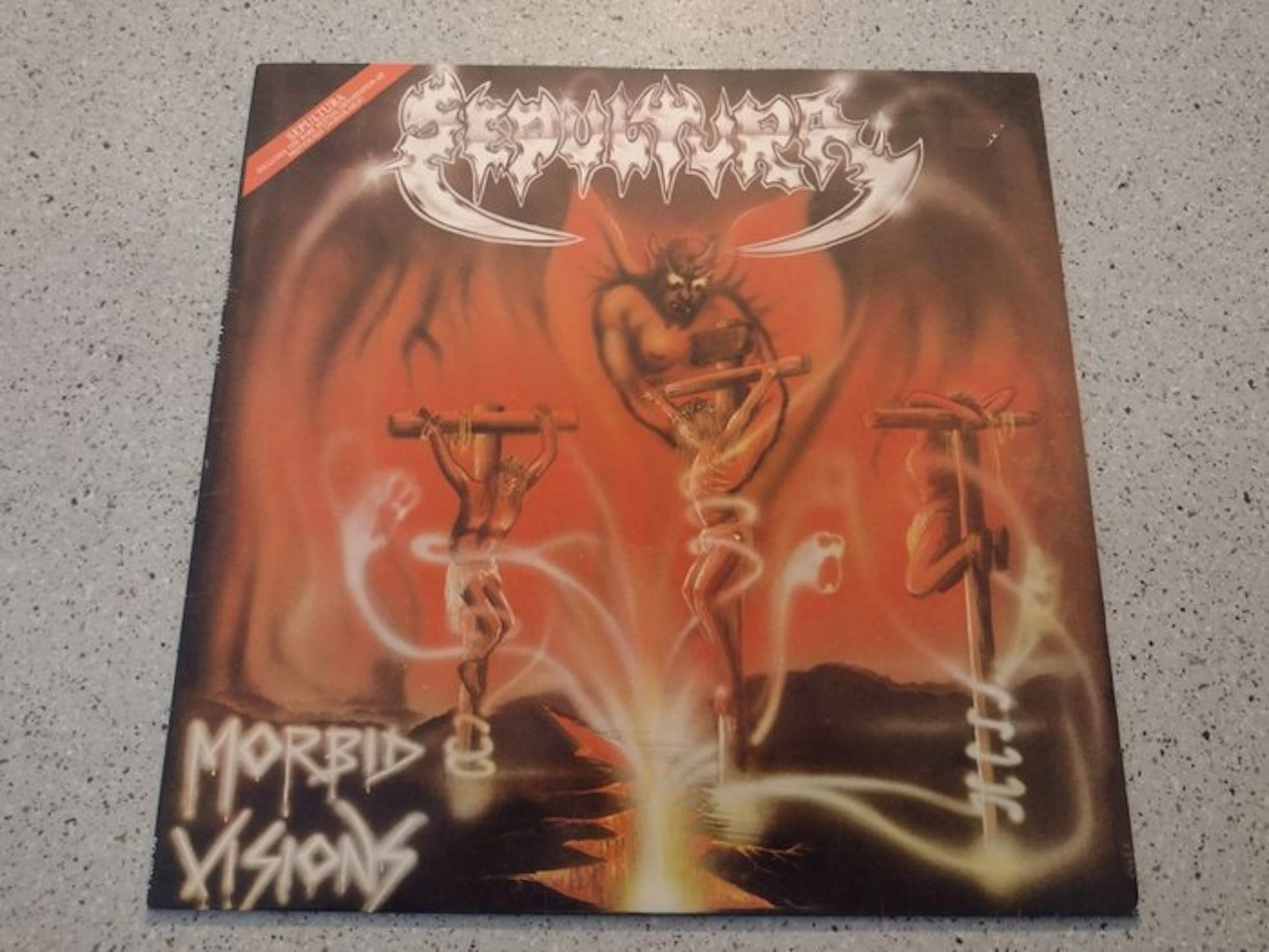 Sepultura - Morbid vision/Bestial devastation - Vinyl record - Reissue