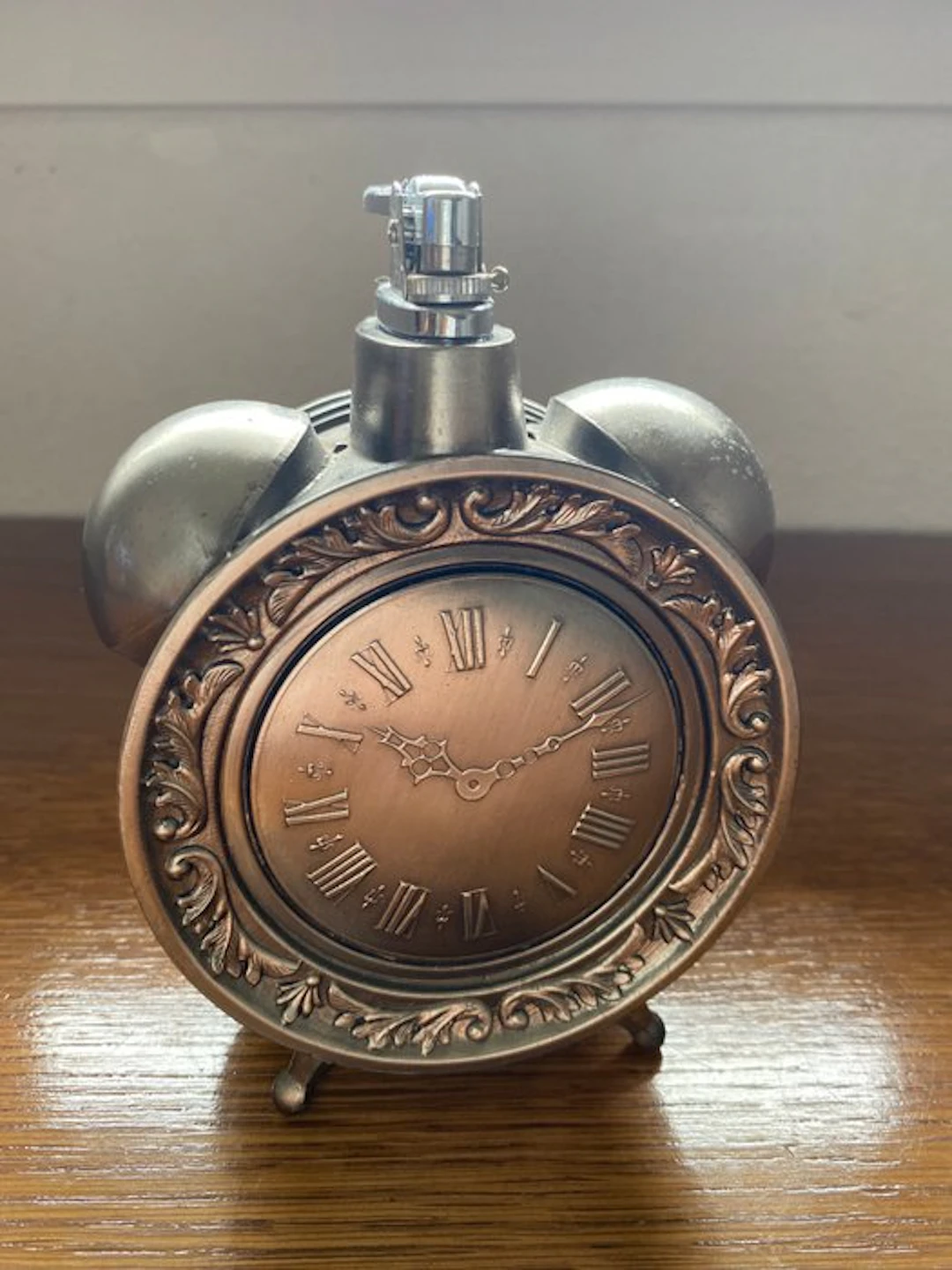 Briquet de table Horloge vintage FERRARI en métal –...