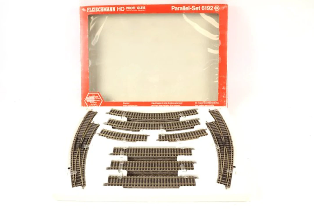 Fleischmann H0 - 6192 - Model train tracks (1) - Profi-Rails expansion set 'D'