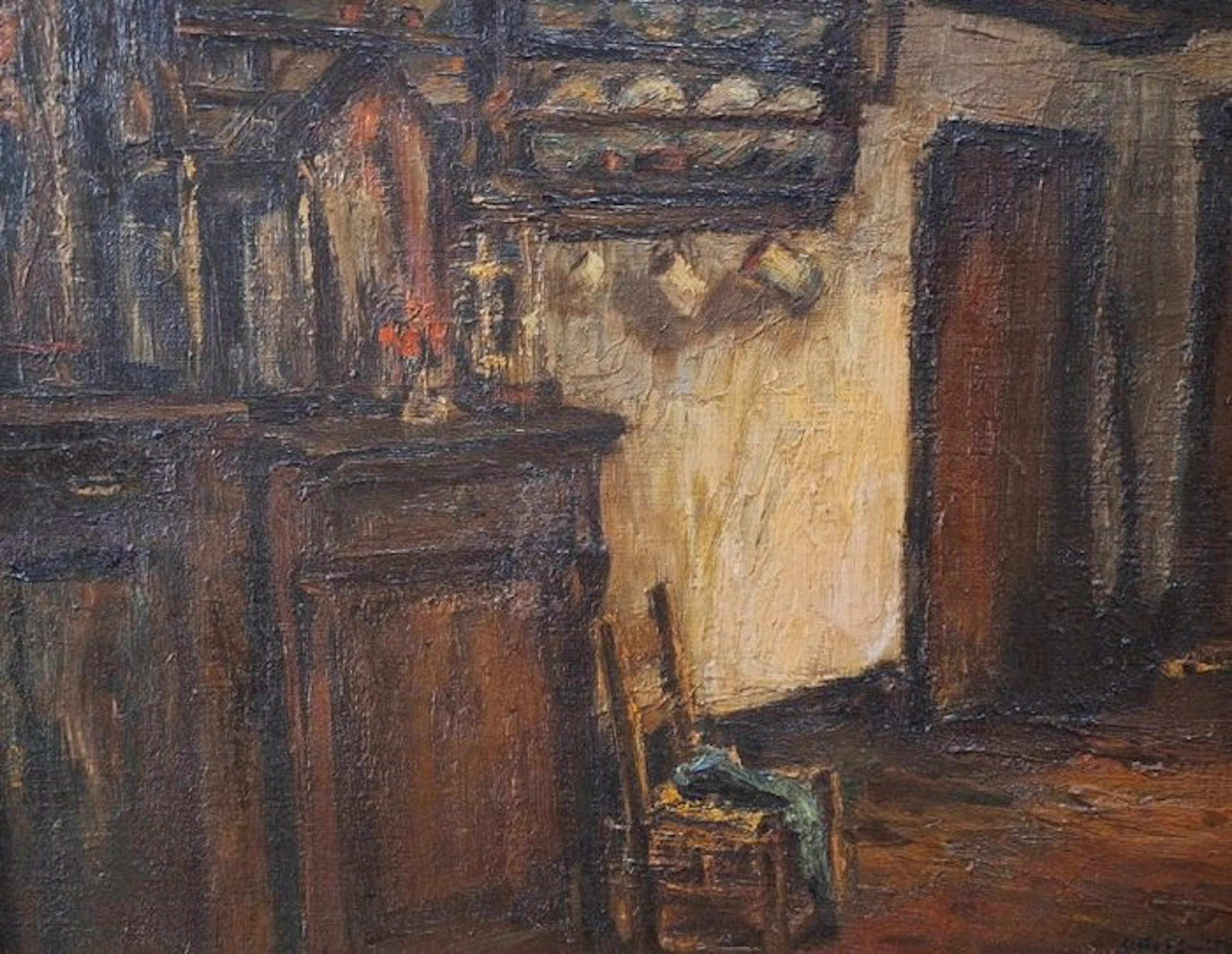 Jacob Smits ( 1855 -1928 ) - Belgisch interieur