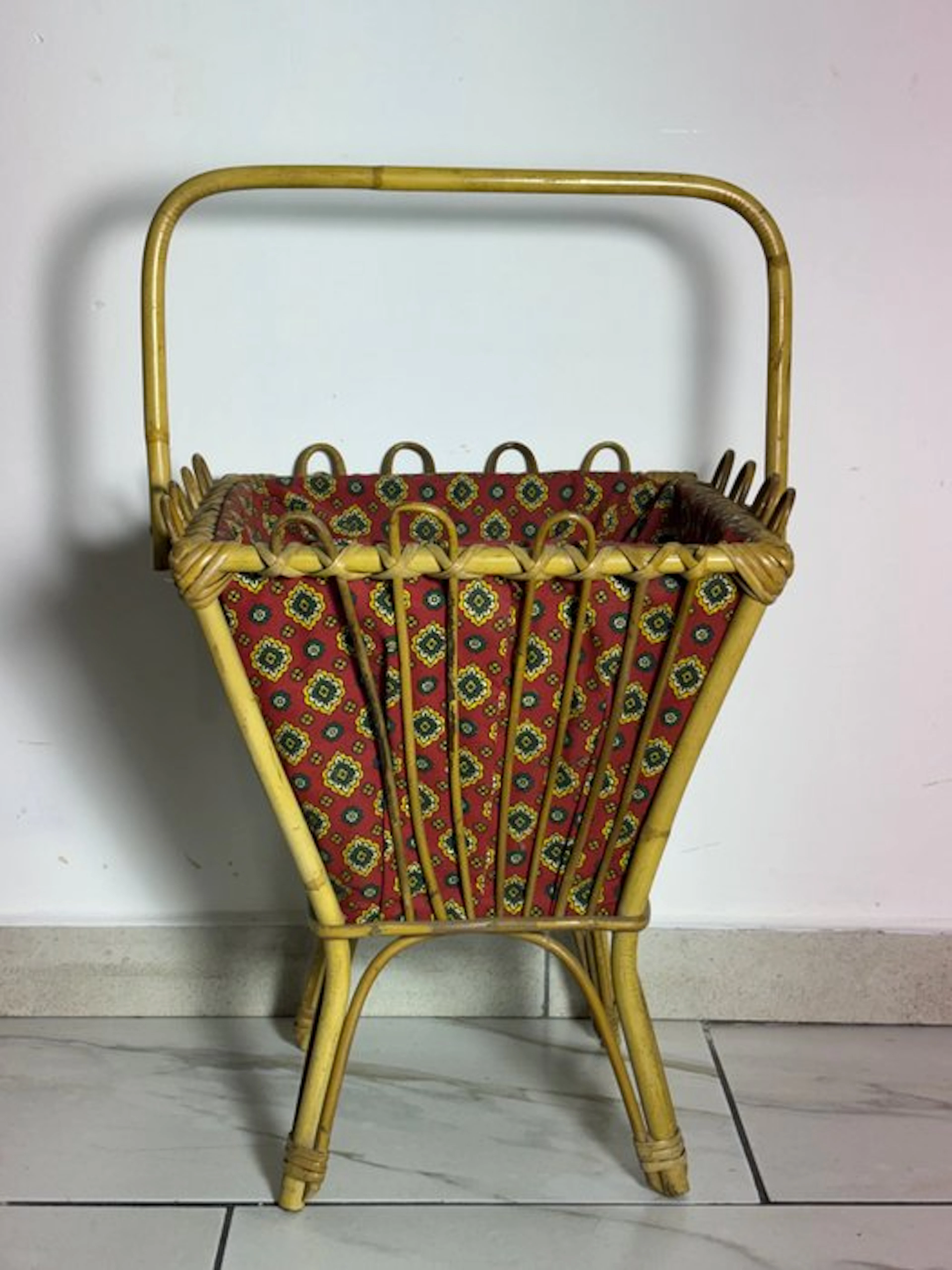 Sewing box - Wood, Rattan