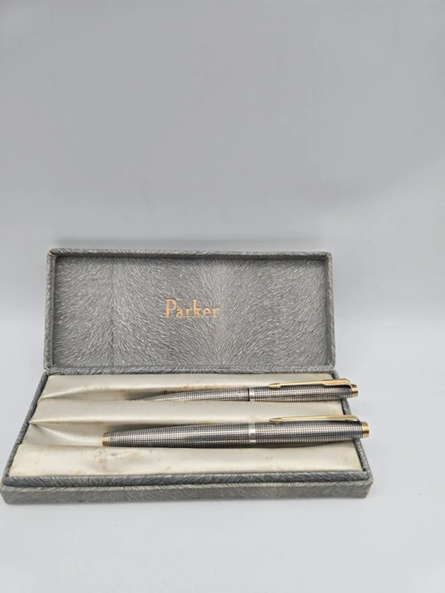 Parker - Parker 75 Cicele solid silver cap and barrel - Fountain pen