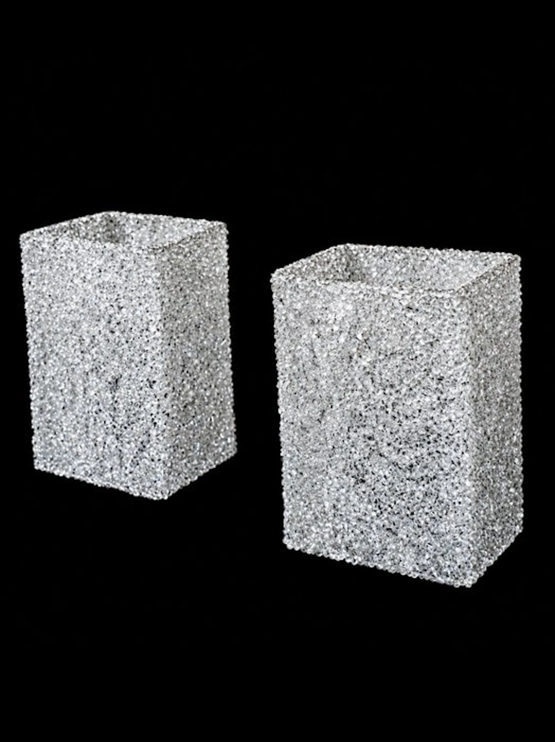 Wall sconce - Perspex - Pair of Perspex wall sconces.