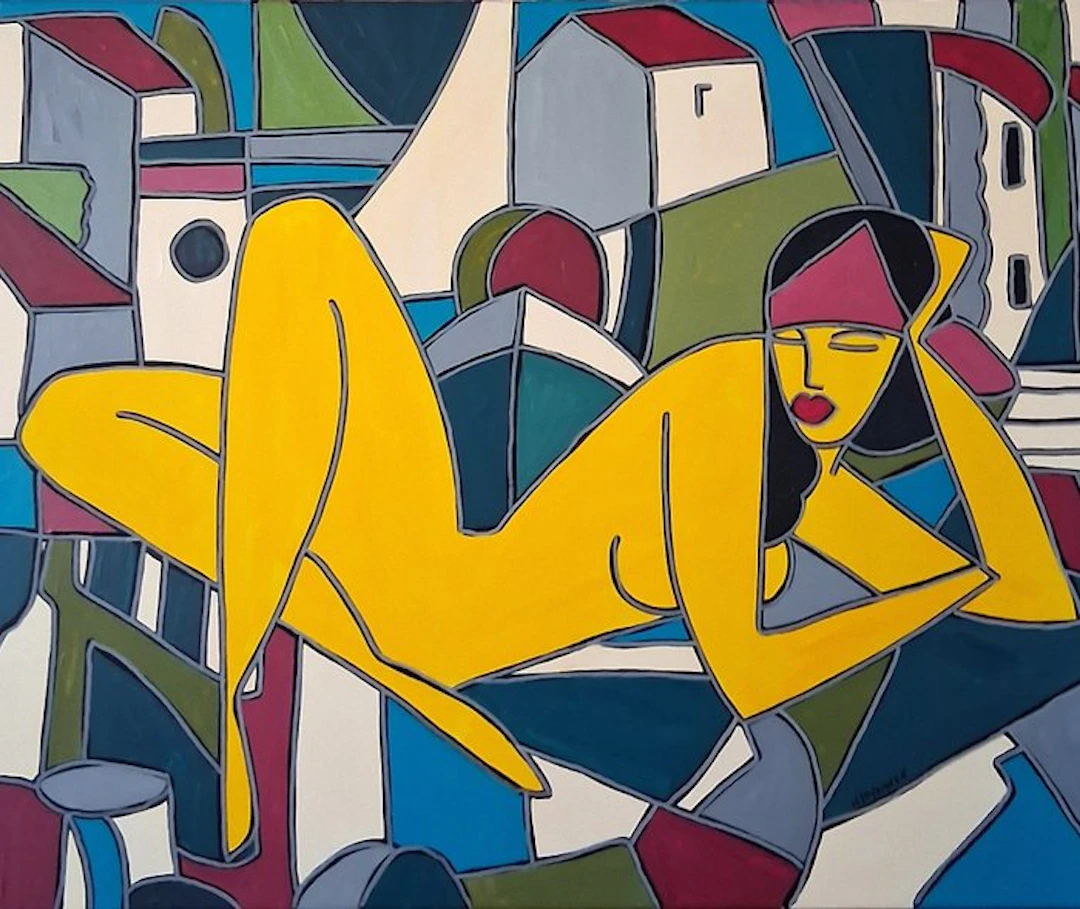 Patricia Kleyman (1965) - Starlette sur la plage