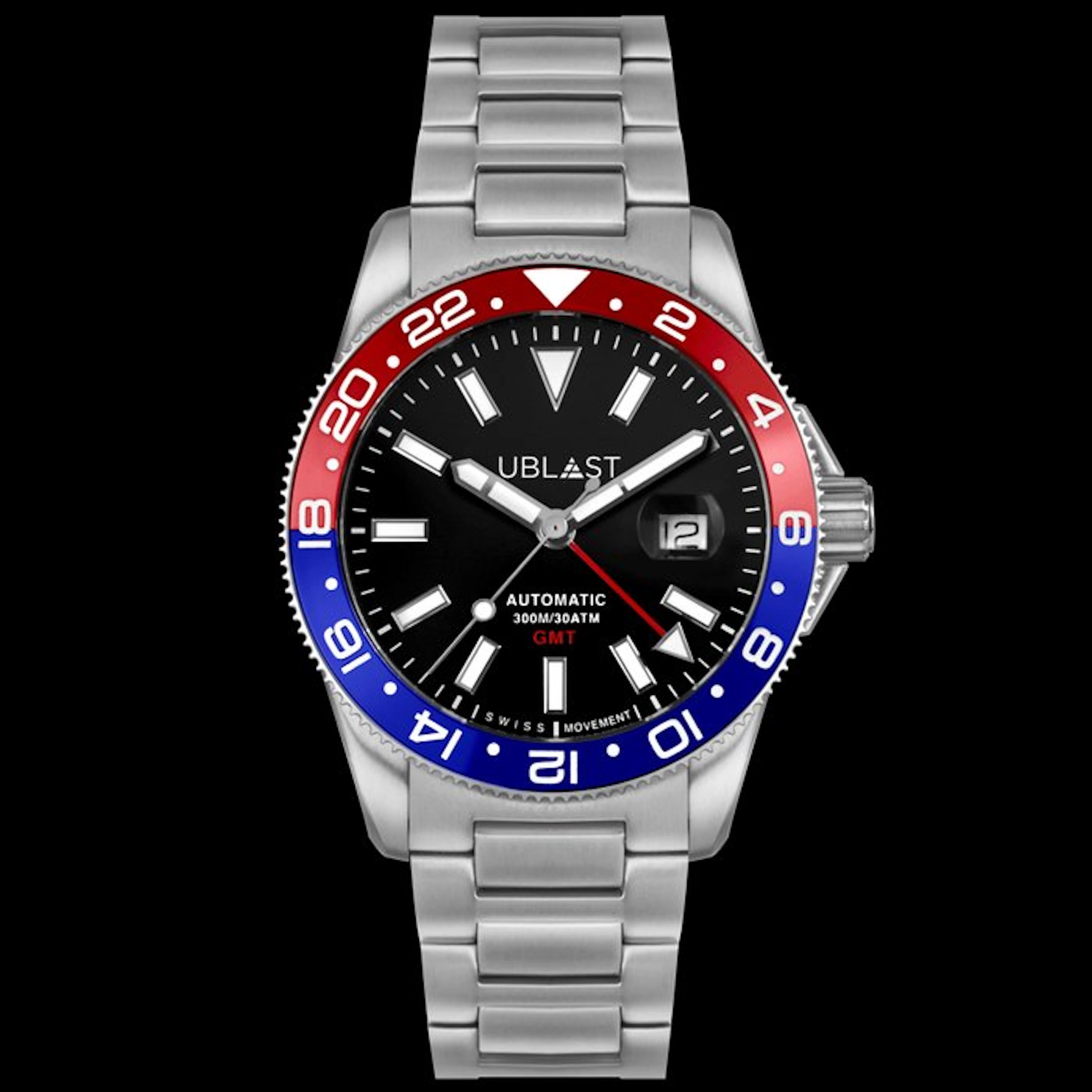 Ublast - Royal GMT Professional - UBRG44BBR - Automatic Swiss - Men - 2026