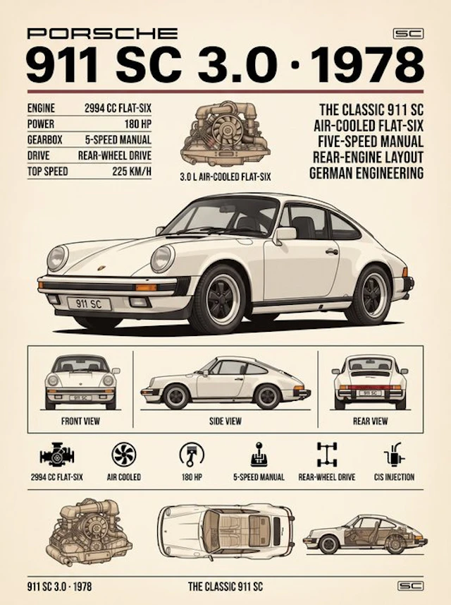 Shmidt.Art - Porsche - Porsche 911 SC 3.0 · 1978 - 1970s