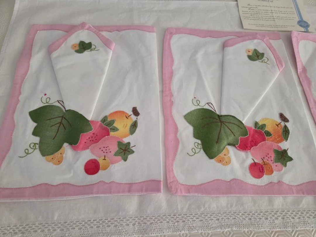 Napkin (8) - 45 cm - 30 cm