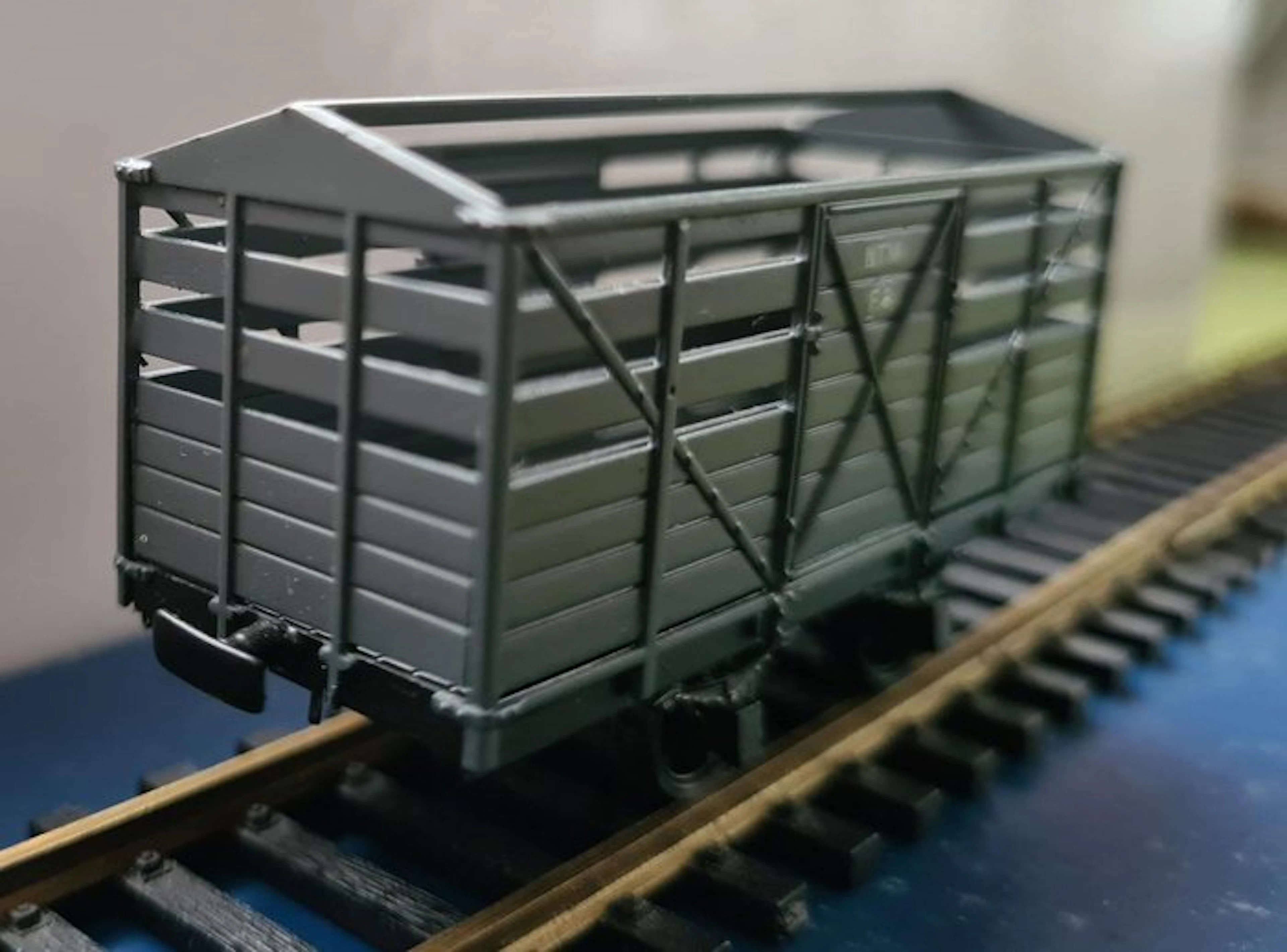 Werps / Philotrain H0 - NTM F3 - Model train freight carriage (1) - Brass model