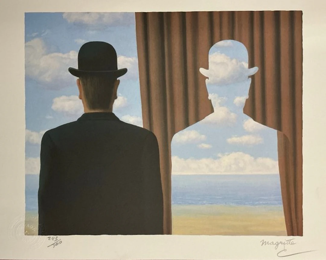 René Magritte (1898-1967) - Décalcomanie