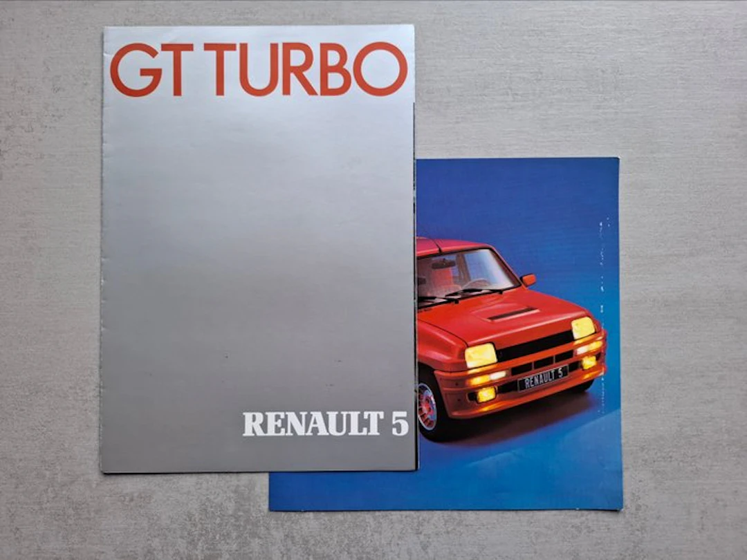 Brochure - Renault - 5 GT Turbo