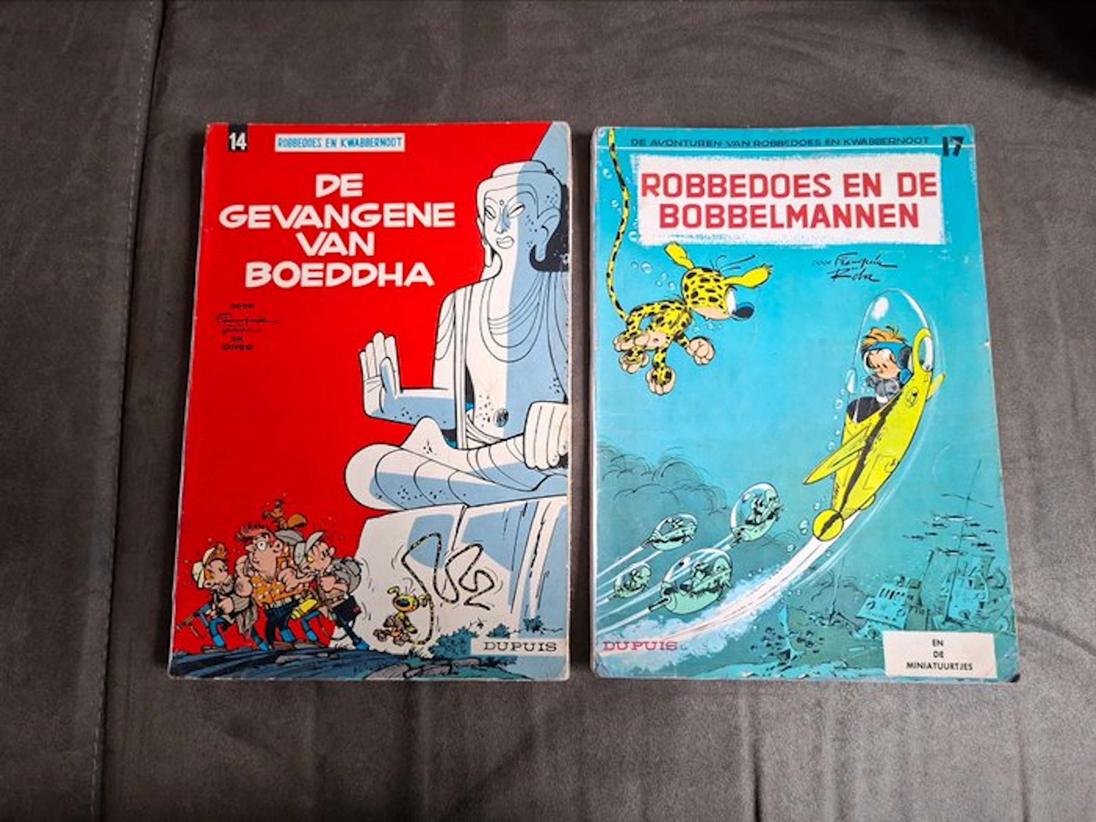 Robbedoes en Kwabbernoot 14 & 17 - De gevangene van...