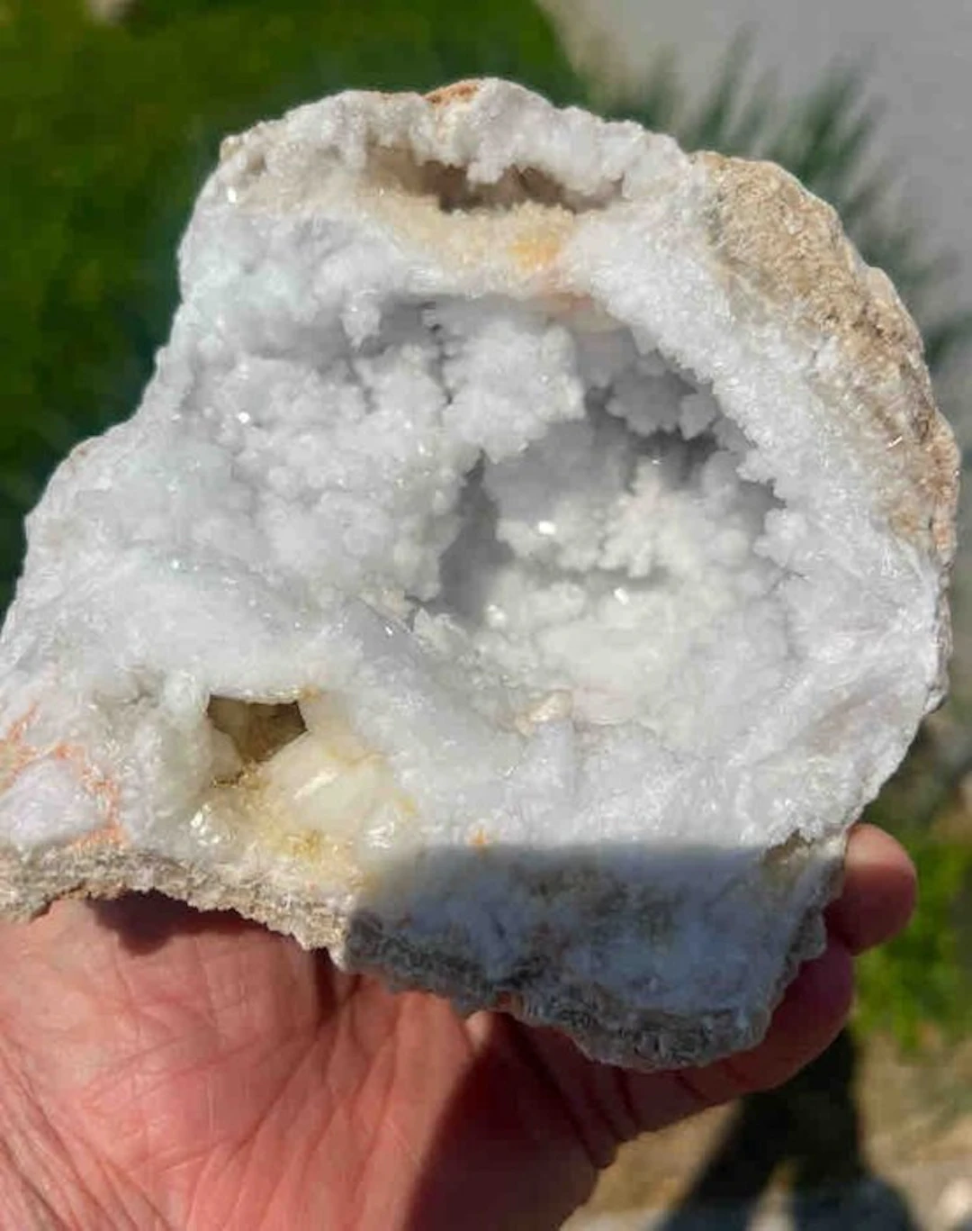 Geode - Height: 12 cm - Width: 12 cm- 980 g - (1)