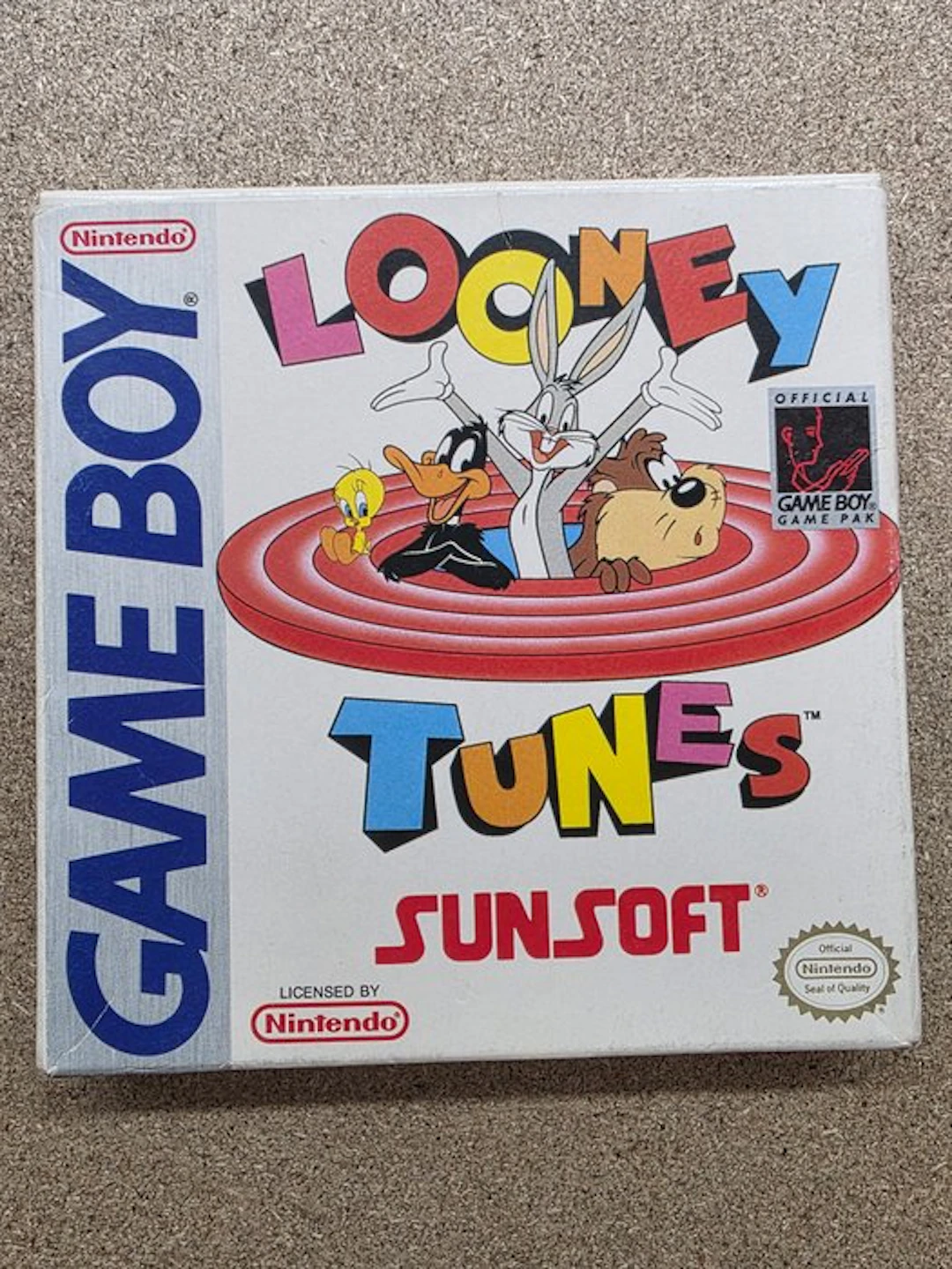 Nintendo - Gameboy Classic - "Looney Tunes Sunsoft"...