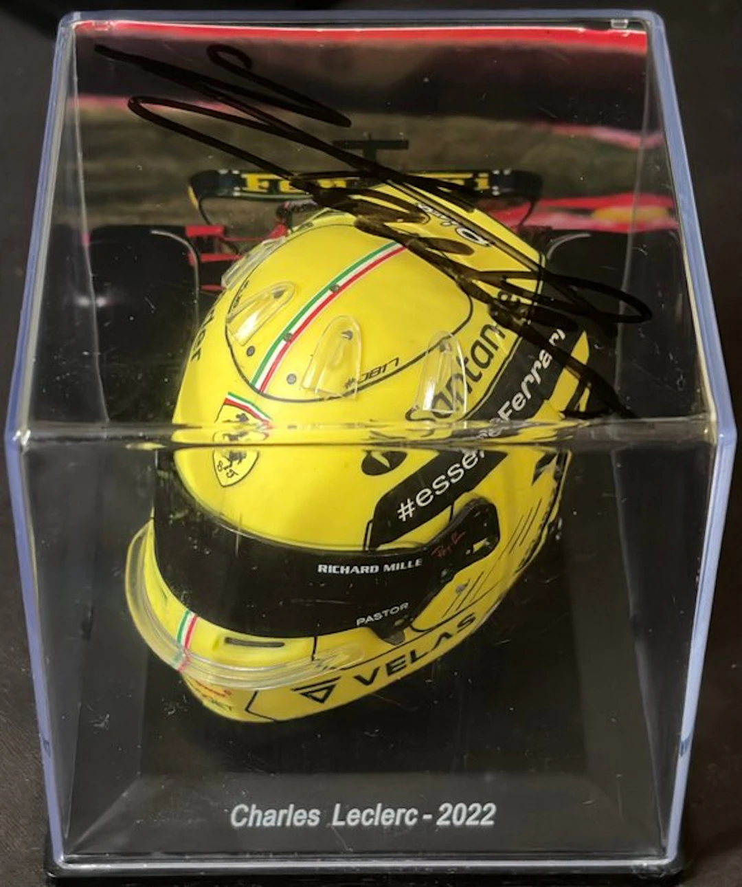 Ferrari - F1 - Charles Leclerc 1:5 Monza Signed Helmet - 2022 - 1:5