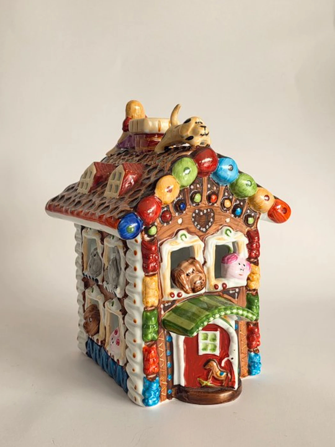 Christmas decoration Villeroy & Boch - Christmas house tealight - Porcelain