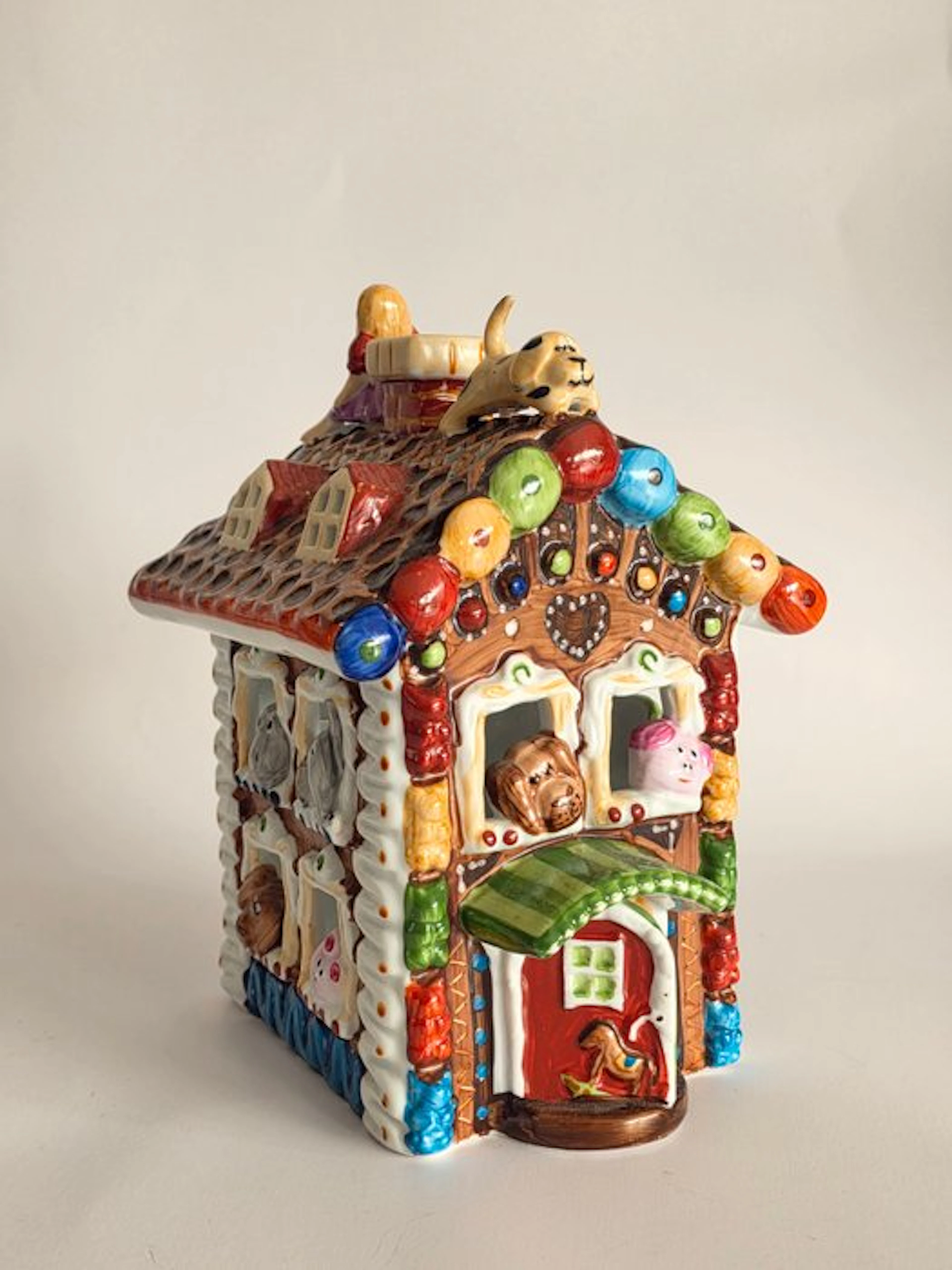 Christmas decoration Villeroy & Boch - Christmas house tealight - Porcelain
