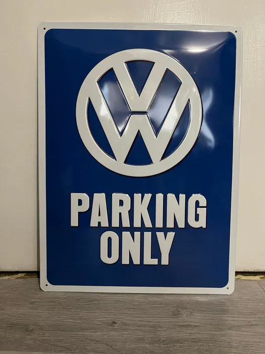 Volkswagen - Volkswagen Parking Only sign - Sign - Metal