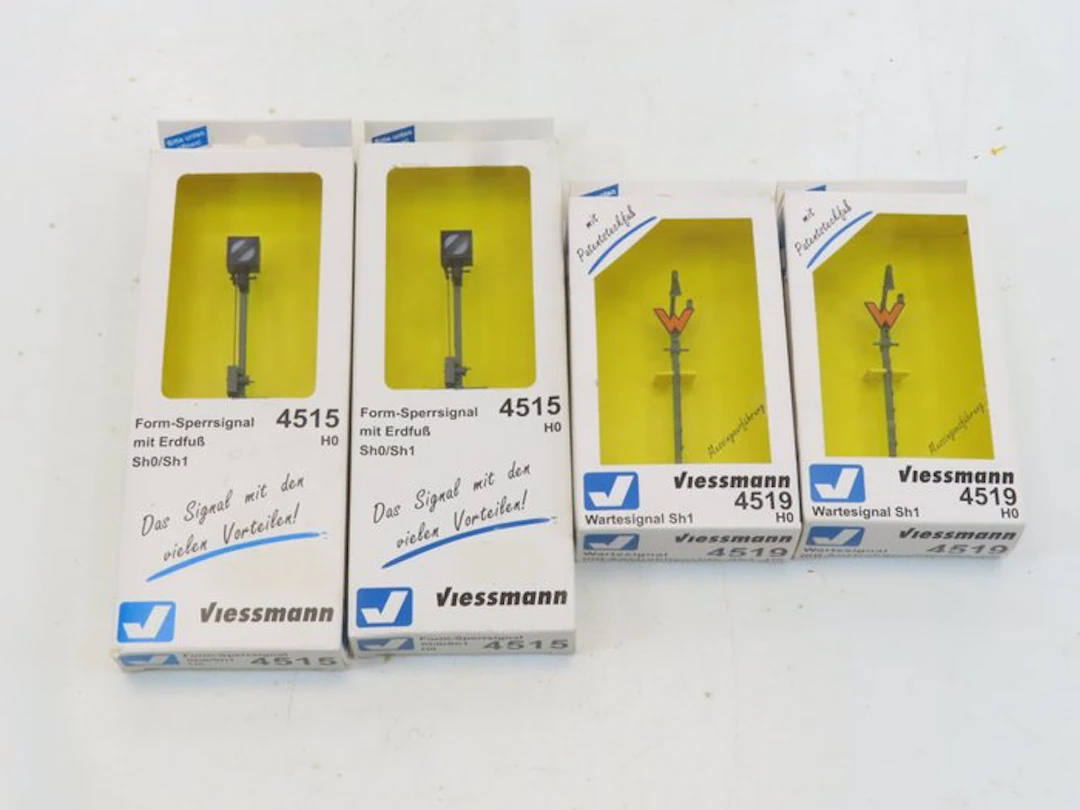 Viessmann H0 - 4515/4519 - Signals (4) - 2 shunting...