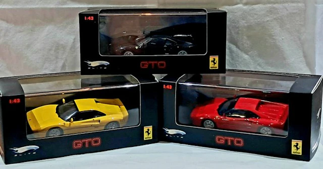 Mattel Hot Wheels 1:43 - Model sports car (3) - Ferrari...