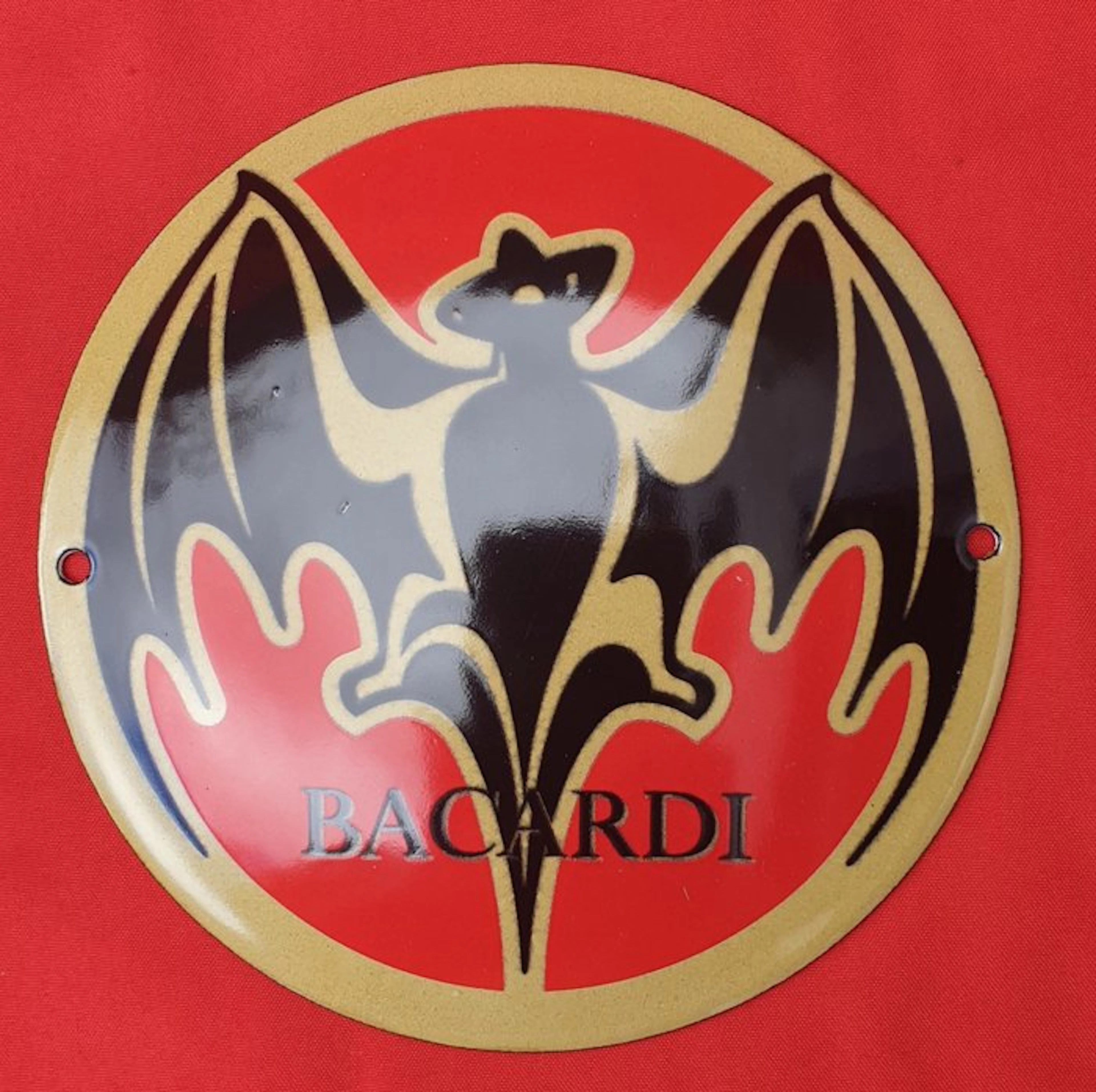 Aus Sammlung - Bacardi - Enamel sign - Metal, Enamel