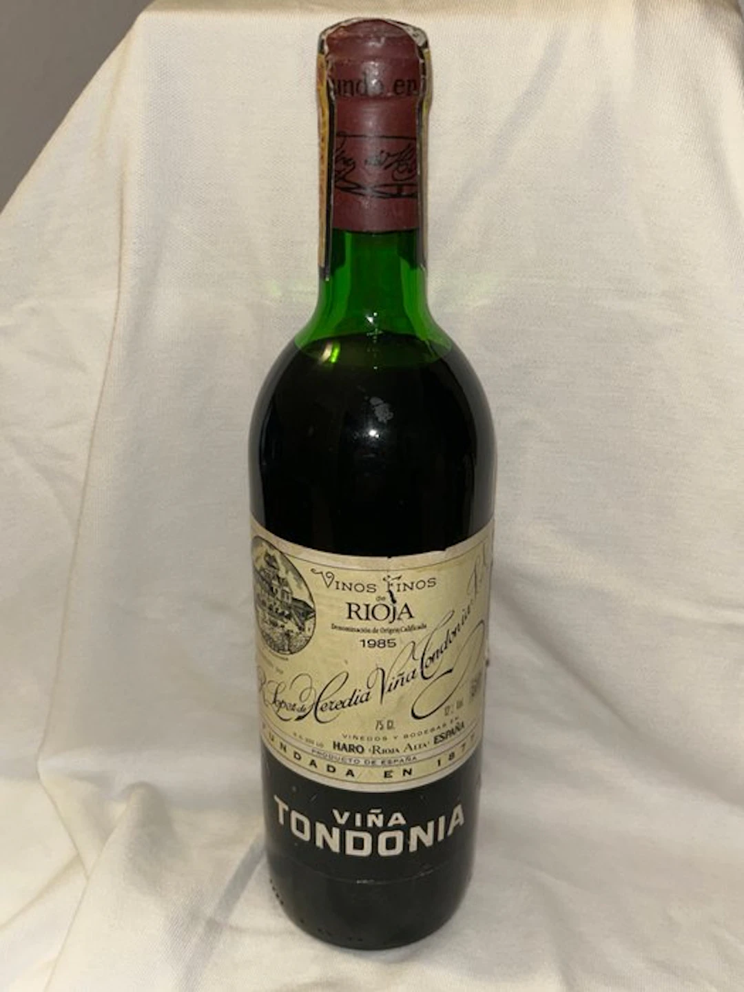 1985 R. Lopez de Heredia Viña Tondonia - Rioja Reserva - 1 Bottle (0.75L)
