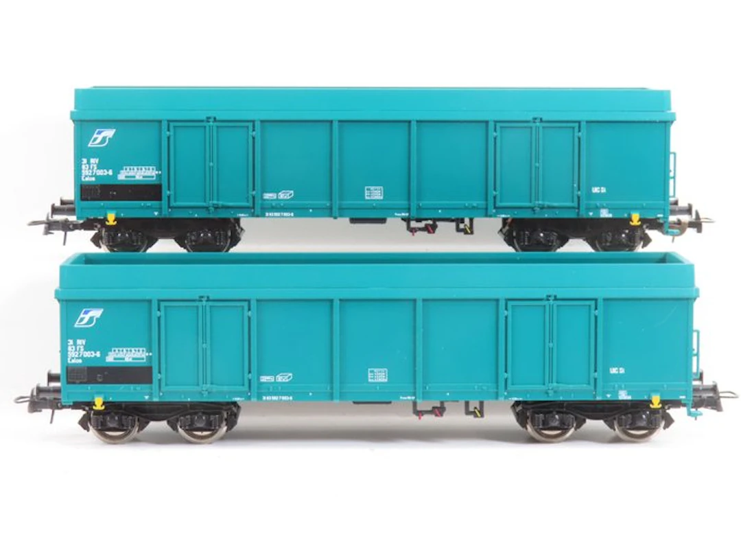 Roco H0 - 76968 - Model train freight carriage (2) - 2×...
