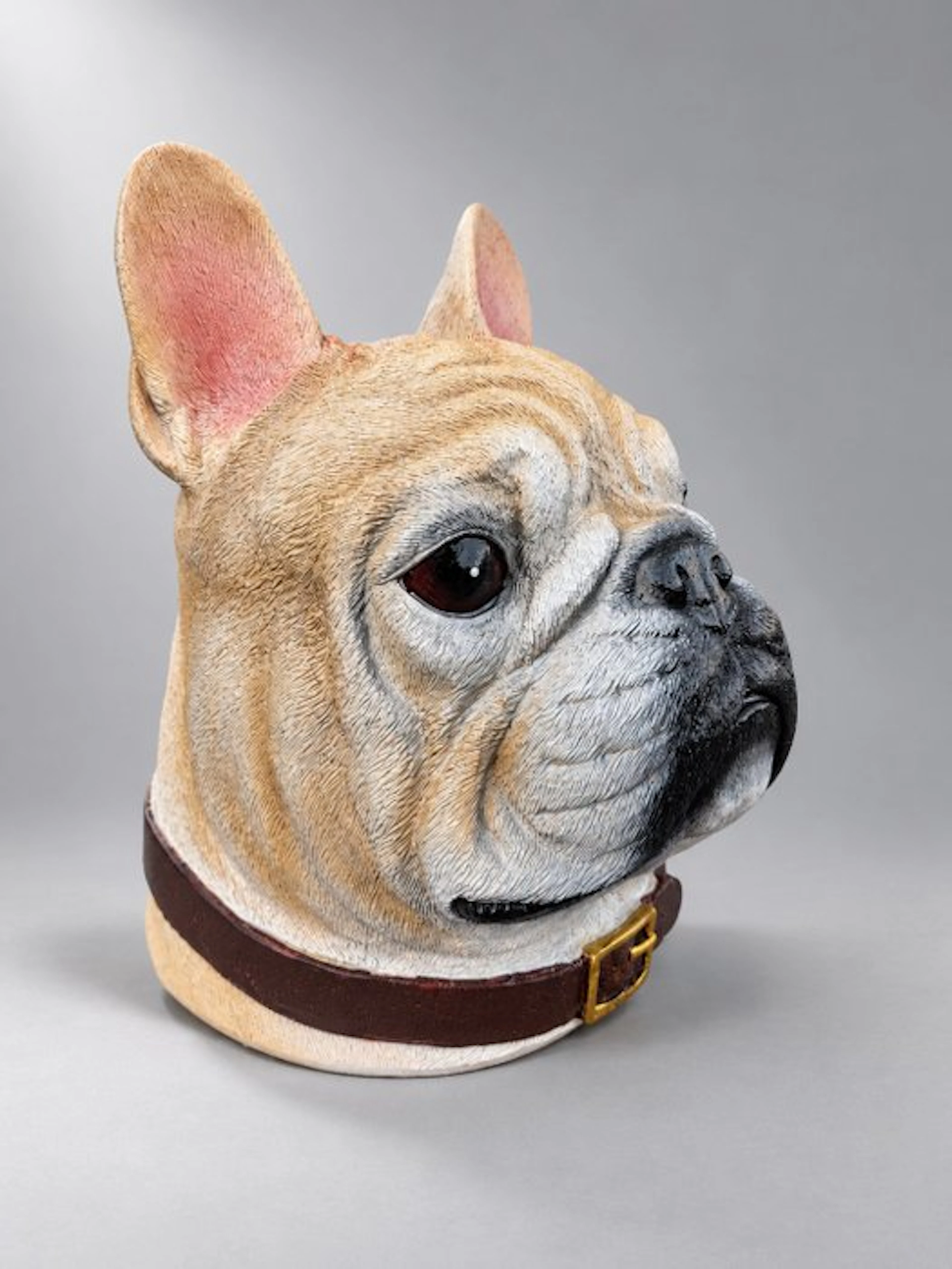 Statue, Franse Buldog - 35 cm - polyresin