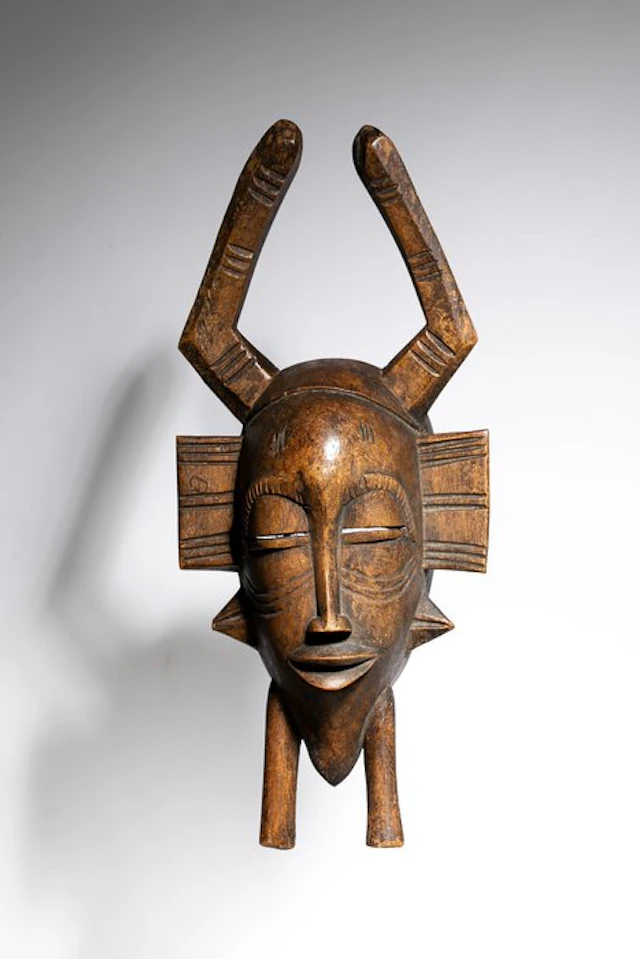Passport mask Kpeliye - Senufo - Côte d'Ivoire (No reserve price)